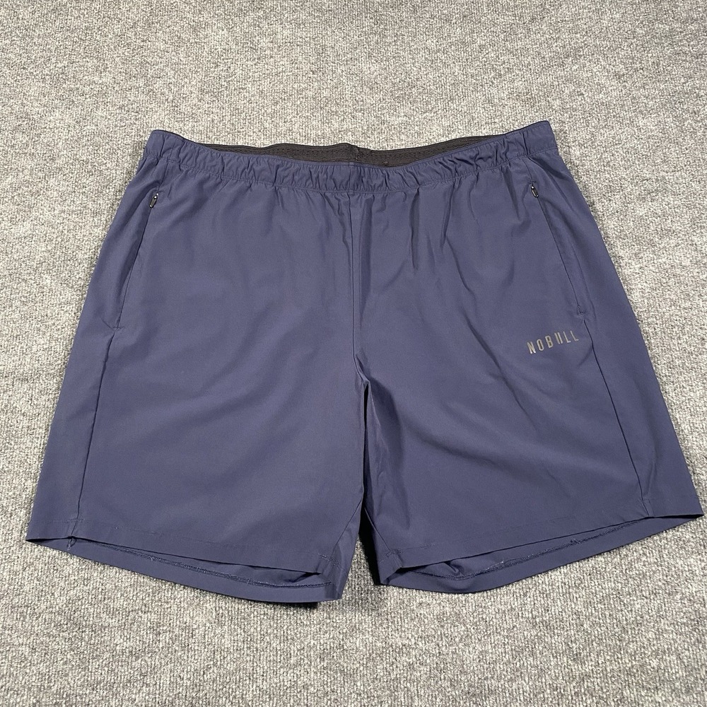 NOBULL Training Exercise Drawstring Elastic Waist Shorts Mens 3XL Stretch Fabirc